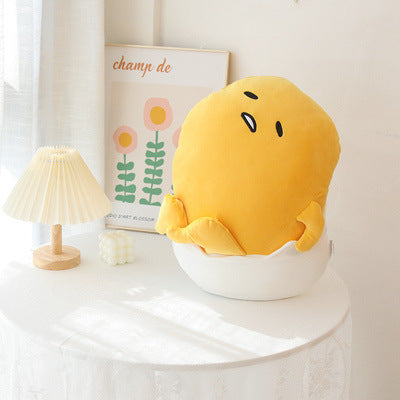 Cute Gudetama Throw Pillow Nap Pillow Student Dormitory Bedside Cushion Present