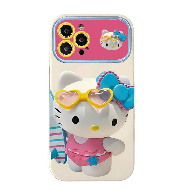 Sanrio Hello Kitty Soft iPhone Cases Suitable for iPhone X-14 Pro Max