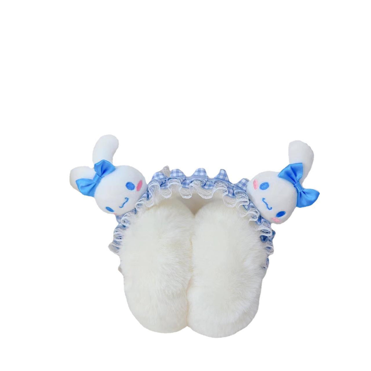 New Earmuffs Warm Earmuffs In Winter Online Celebrity Parent-child Folding Ear Bag Lace Female Ear Warm