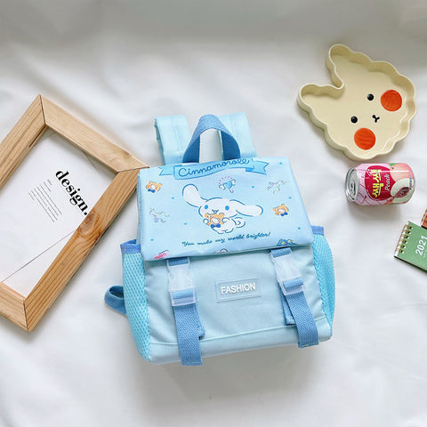 Sanrio Summer New Children's Bag Fashion Oxford Fabric Backpack Large Capacity Cartoon Kindergarten Schoolbag