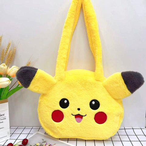 Plush Toy Large Capacity Handheld Makeup Bag Lunch Box Shopping Bag 8 Inch Grab Machine Doll