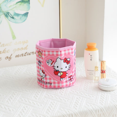 Sanrio Desktop Debris Remote Control, Mobile Phone Storage Rack, Small White Pen Holder, Large Capacity Stationery Storage Box