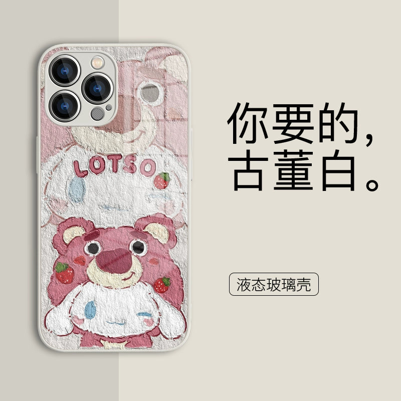 Strawberry Apple Mobile Phone Case Kuromi My Melody Sanrio iPhone Case For IPhone 11-15 Pro Max