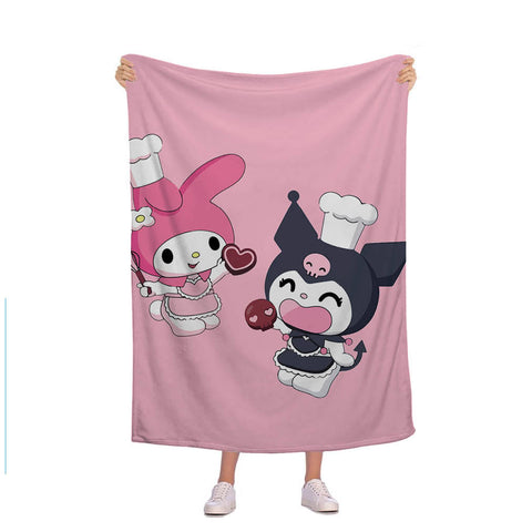 Kuromi Blanket Camping Trip Blanket Cartoon Blanket