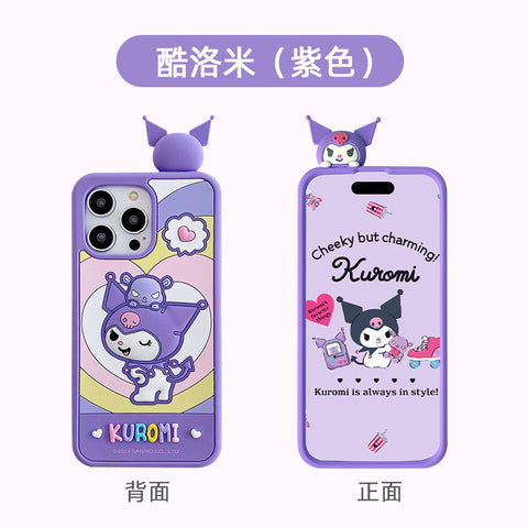 Genuine Sanrio Cute Sanrio iPhone Case Full Body Protective Case For IPhone 11-15 Pro Max