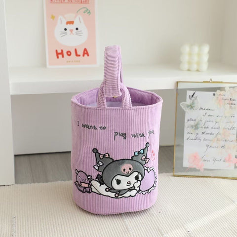 Sanrio Vegetable Basket Handbag Travel Bag