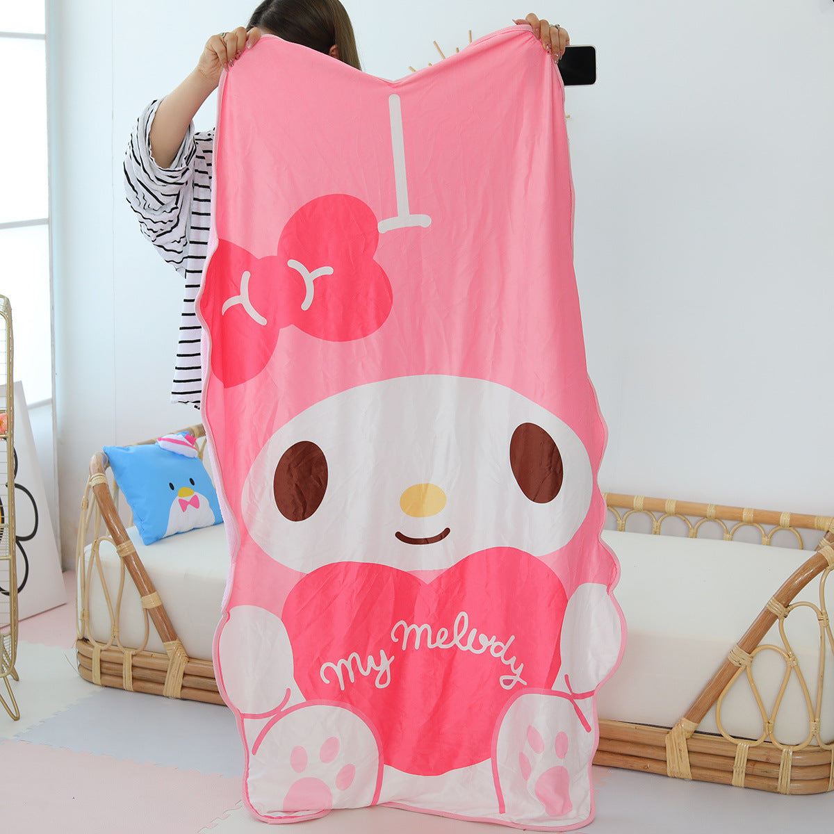 Sanrio  Blanket, Air Conditioning Blanket, Office Nap Cover, Blanket