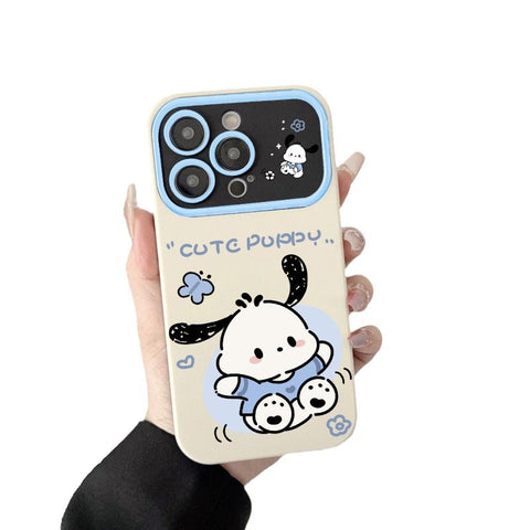 Sanrio Pochacco Soft iPhone Cases Suitable for iPhone X-15 Pro Max