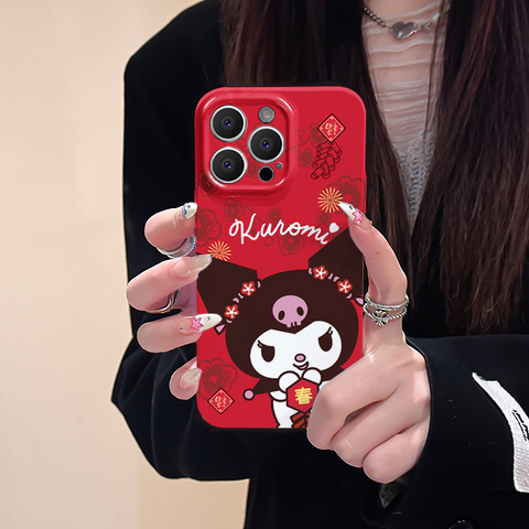 Hello Kitty Kuromi Cute Sanrio iPhone Case Full Body Protective Case For IPhone 11-15 Pro Max