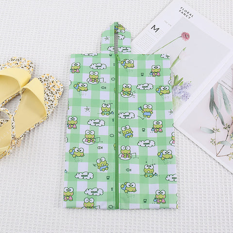 Sanrio Waterproof Shoes Storage Bag Towel Clothes Storage Bag Travel Business Trip Hand Carry Shoes Bag.