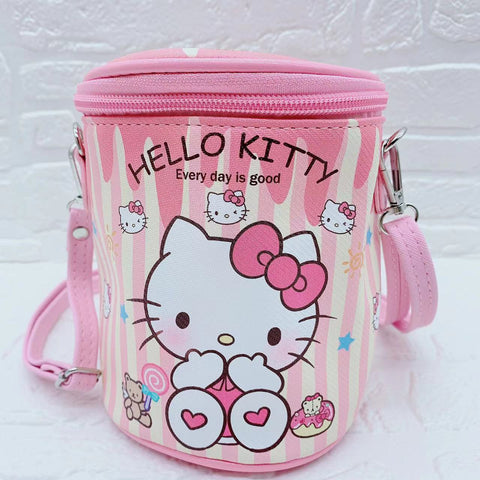 Cute Creative Sanrio Messenger Bag Zipper Carry-on Storage Bag