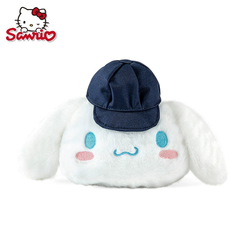 Sanrio Sanrio Jade Guigou Big Ear Dog Plush Doll Crossbody Bag Zero Wallet Plush Pendant Gift