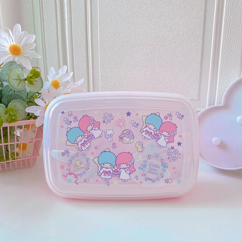 New Sanrio Crisper Box, Dice-sealed Lunch Box, Refrigerator Storage Box, Student Lunch Box