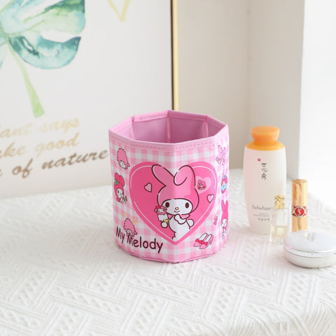 Sanrio Desktop Debris Remote Control, Mobile Phone Storage Rack, Small White Pen Holder, Large Capacity Stationery Storage Box