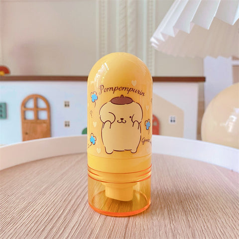 Sanrio Portable Alcohol Dispensing Bottle Vacuum Tubeless Sprayer Carry Small Spray Bottle Empty Bottle