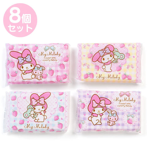 Japan Genuine Domestic Stock Sanrio Printed Facial Tissue Napkins Napkins contain 8 packs