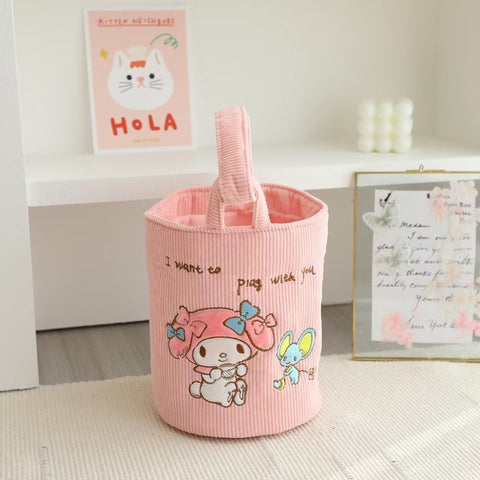 Sanrio Vegetable Basket Handbag Travel Bag