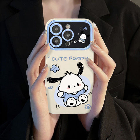 Sanrio Pochacco Soft iPhone Cases Suitable for iPhone X-15 Pro Max