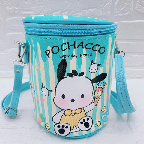 Cute Creative Sanrio Messenger Bag Zipper Carry-on Storage Bag