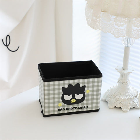 Sanrio Small Storage Box Foldable Desktop Sundries Box Cosmetics Storage Box