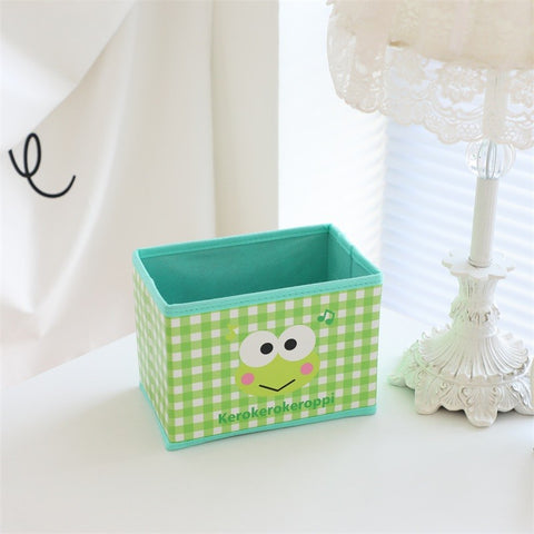 Sanrio Small Storage Box Foldable Desktop Sundries Box Cosmetics Storage Box