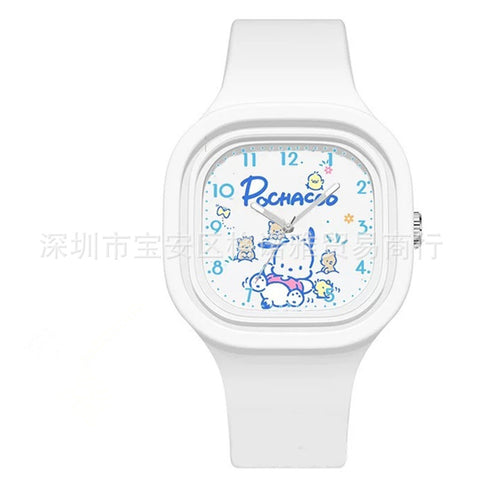 Sanrio Watch Simple, Trendy, and Creative Silicone Student Children's Watch