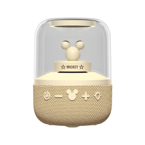 Disney AI Built-in Small Bluetooth Speaker with Colorful Light Effect Wireless Series Connection