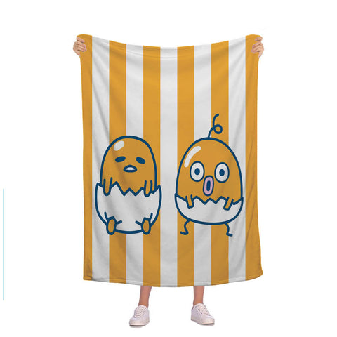 Gudetama King Blanket Camping Travel Blanket Cartoon Blanket Amazon New Cross border Popular Flannel Blanket