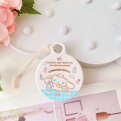 Sanrio Shampoo Magic Tool Massage Brush Children's Shampoo Brush Cleaning Scalp Silicone Comb