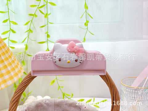 Sanrio Home Kitchen Cute Food Sealing Clip Moisture-proof and Fresh Keeping Snack Clip Milk Powder and Dried Fruit Sealing Clip Clothes and Socks Clip