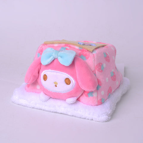 Cute Sanrio Plush Quilt Stove Warm Nest Doll Ornaments