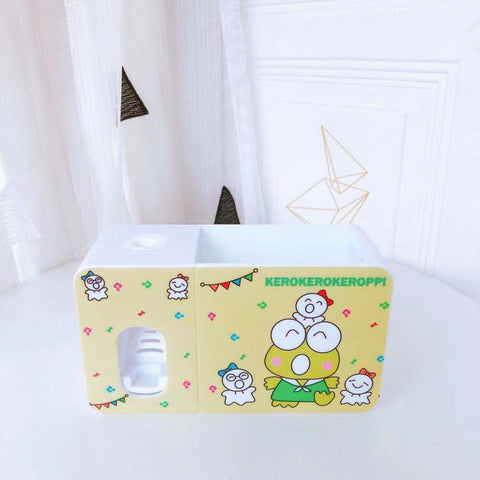 Sanrio Squeeze Toothpaste Artifact Automatic Non-punching Toilet Toothbrush Shelf Household Wall Mounted Extruder