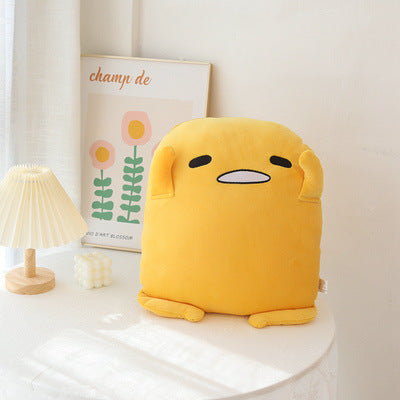 Cute Gudetama Throw Pillow Nap Pillow Student Dormitory Bedside Cushion Present