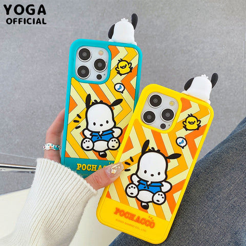 Genuine Sanrio Cute Sanrio iPhone Case Full Body Protective Case For IPhone 11-15 Pro Max