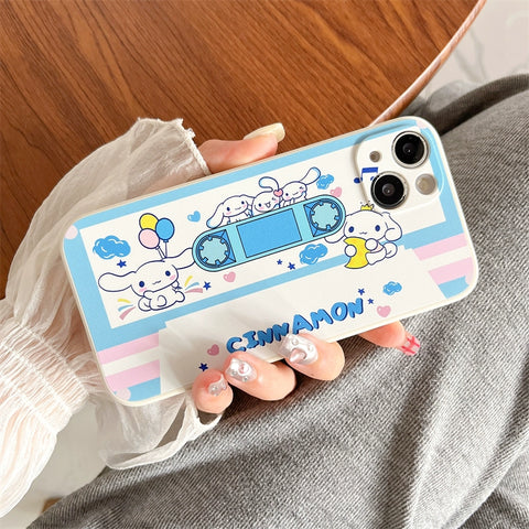 Sanrio Kuromi PomPom Pochacco Melody Cinnamon Soft iPhone Cases Suitable for iPhone 11-15 Pro Max