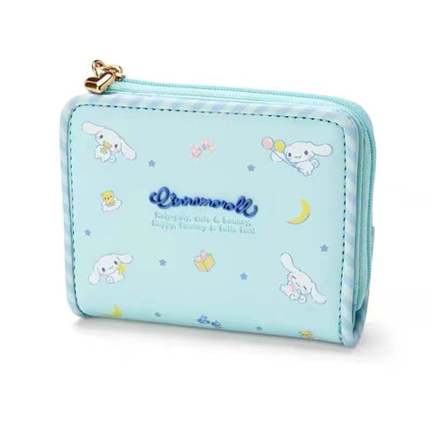 Sanrio Wallet PU Leather Lace Zipper Card Wallet Short