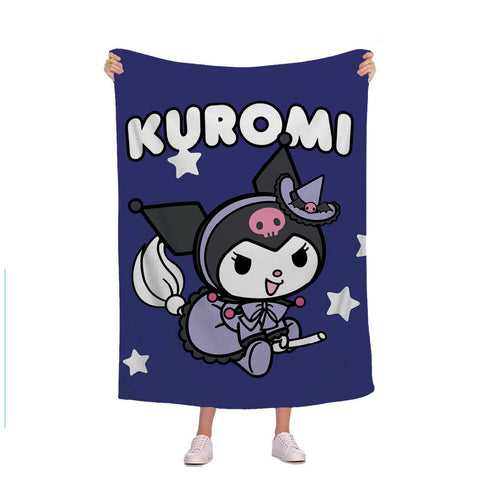 Kuromi Blanket Camping Trip Blanket Cartoon Blanket