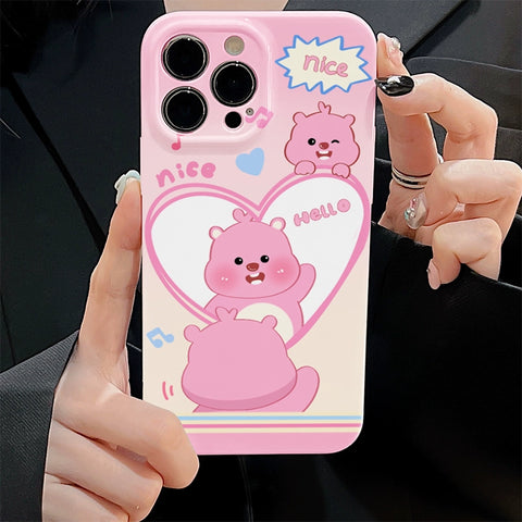 Ins Japan and South Korea loopy Ruby Cute Sanrio iPhone Case Full Body Protective Case For IPhone 11-15 Pro Max