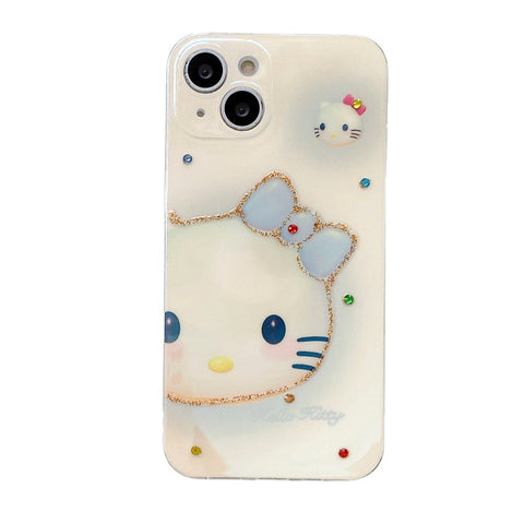 Sanrio Cute Kitty Cat  IPhone Case Full Body Protective Case For IPhone 11-15 Pro Max