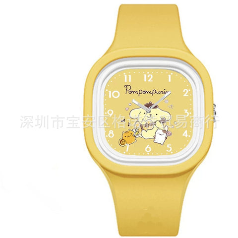 Sanrio Watch Simple, Trendy, and Creative Silicone Student Children's Watch