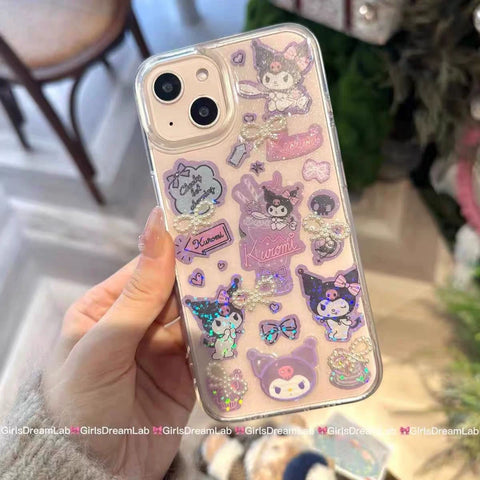 Cartoon Sanrio Cute Sanrio iPhone Case Full Body Protective Case For IPhone 11-15 Pro Max