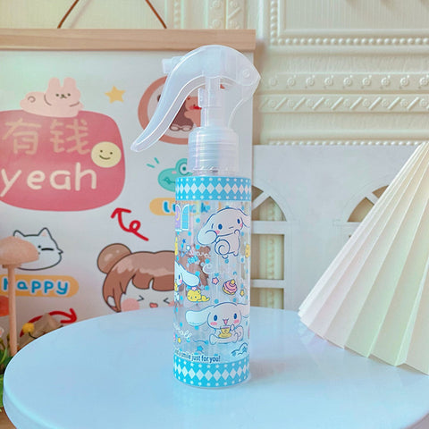 Sanrio 120ML Transparent Alcohol Spray Bottle, Large Capacity Spray Bottle, Cosmetic Water Bottle.