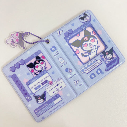 Sanrio Cartoon Album Star Chasing Small Card Storage Book Cartoon Goo Card Storage Book