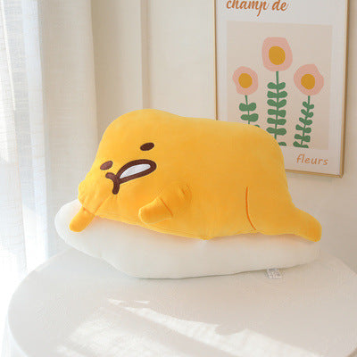 Cute Gudetama Throw Pillow Nap Pillow Student Dormitory Bedside Cushion Present