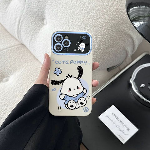 Sanrio Pochacco Soft iPhone Cases Suitable for iPhone X-15 Pro Max