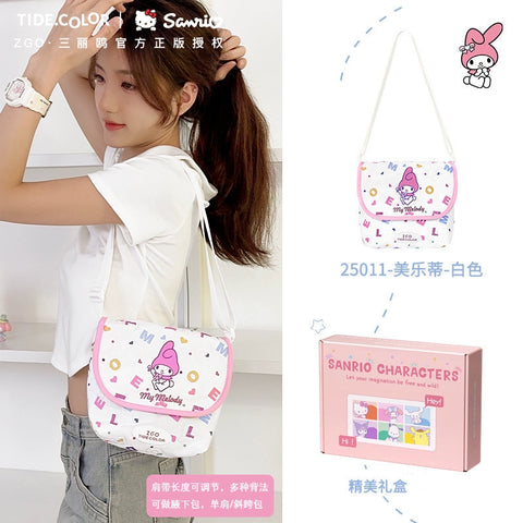 Sanrio Kulomi Authentic Girl Crossbody Shoulder Bag Kulomi Children's Shoulder Bag Girl Small Bag