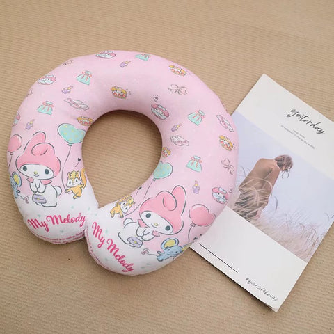 Cartoon Creative U-shaped Pillow Travel Neck Pillow Portable Car Pillow Cervical Neck Pillow Office Neck Protection Pillow Nap Pillow