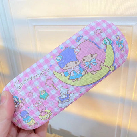 Sanrio Glasses Case Leather Myopia Glasses Student