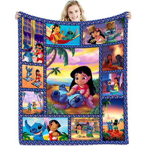 Halloween Stitch Franny Blanket