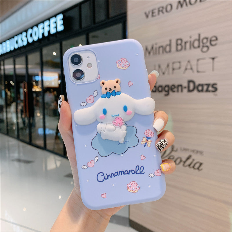 Sanrio Cinnamoroll Soft iPhone Cases Suitable for iPhone 6S-15 Pro Max